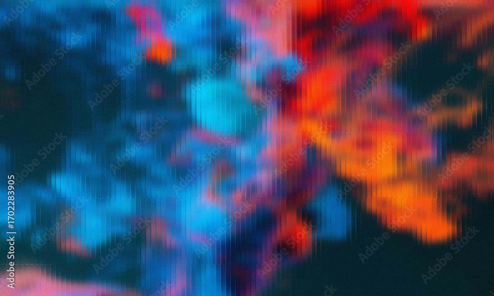 Fototapeta premium Abstract Colorful Background with Vertical Streaks and Blurry Texture