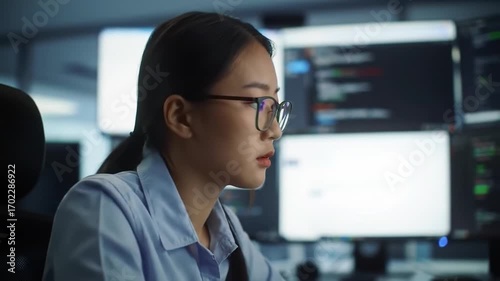 Programmer testing web application on multiple devices and browsers