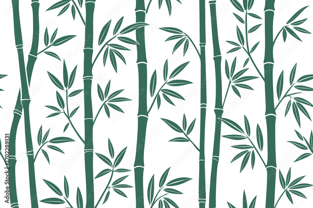 Obraz premium seamless pattern with bamboo