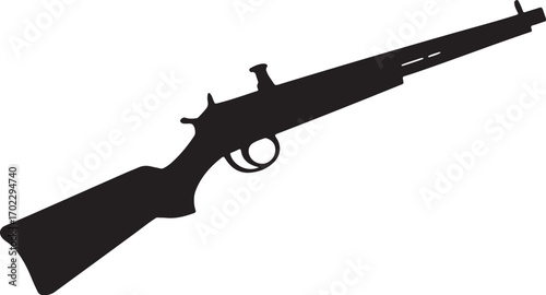 gun silhouette vector