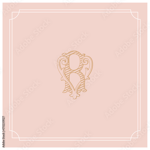 VB , BV, logo VB, Letter VB,  Monogram VB,Wedding Monogram, Wedding Logo, Logo Design , Monogram Vintage