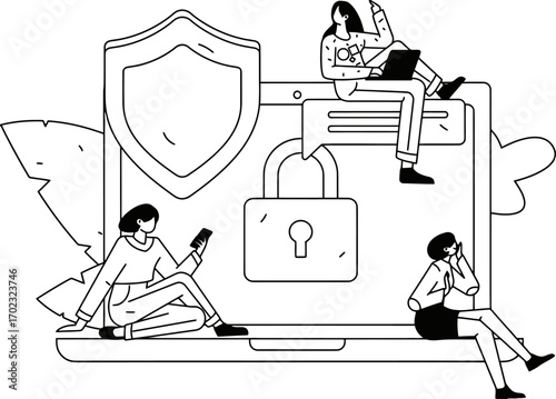 Secure data solutions with streamlined security protocols and modern design, empowering users with confidence and simplified protection for their digital lives and online interactions