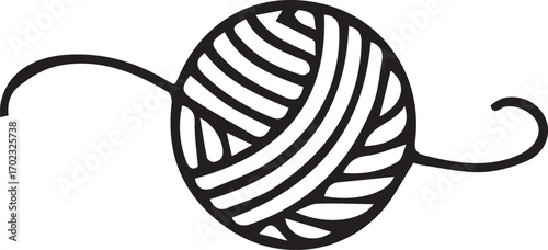 A ball vector art illustration 