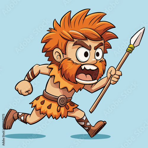 Prehistoric Caveman Character