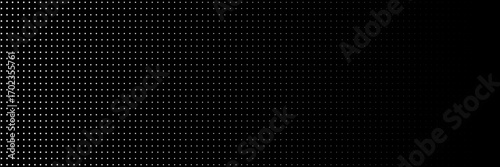 grunge Halftone white and black dots pattern and black gradient grunge texture background. Dotted line comic sport style vector illustration