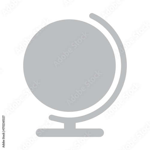 Minimal Globe Icon