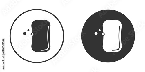 Soap icon vector. simple design logo icons set