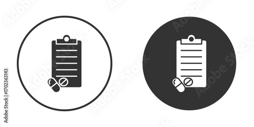 RX icon vector. simple design logo icons set