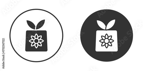Furoshiki icon vector. simple design logo icons set