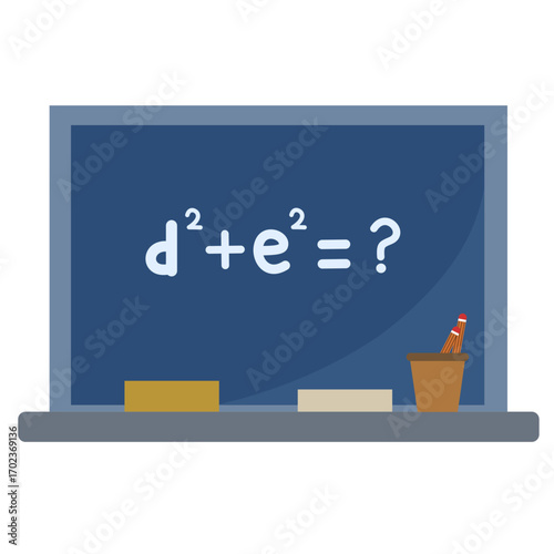 Algebra Equation On Blackboard