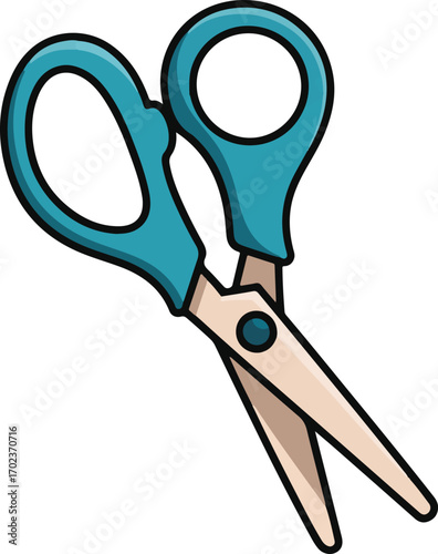 scissors isolated on white background