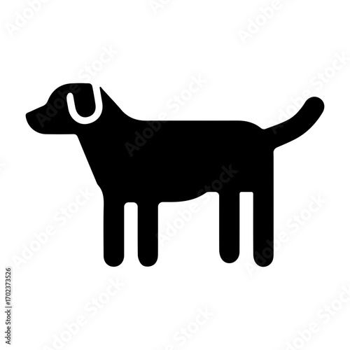 Simple Dog Symbol
