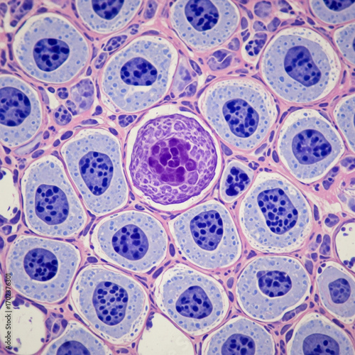 Dormant Cancer Cell Detailed microscope illustration of sleeping tumor cells, educational and scientifically accurate_.png