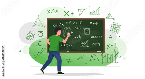 Illustrative Conceptualization Of Mathematical Principles And Problem Solving For Academic