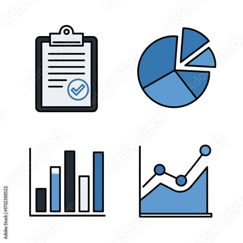 Business and Data Analysis A Comprehensive Set of Charts, Graphs, and Checklists for Insights