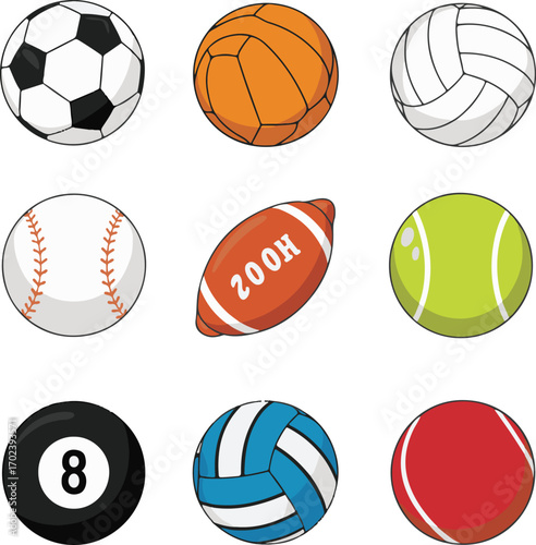 sport balls set
