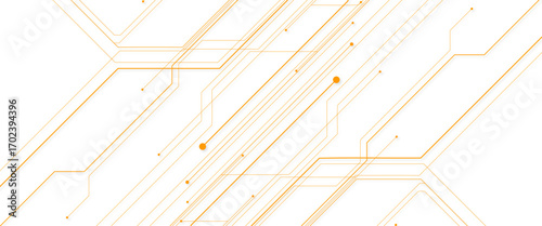 Vector abstract technology background circuit board for web banner pnj 