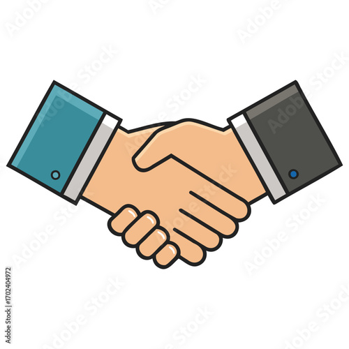 Business Handshake Icon