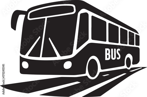 vector illustration of a bus