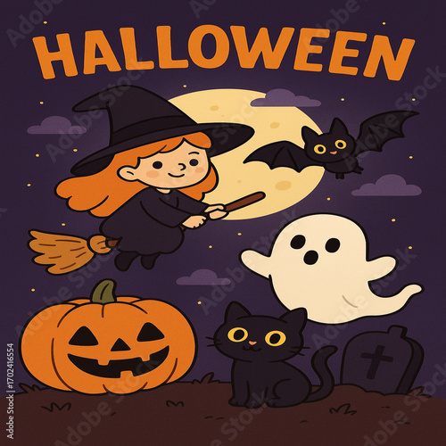 halloween vector illustration