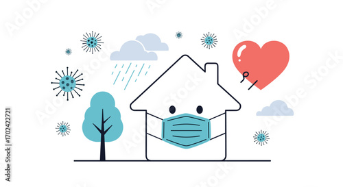 Home sweet home safe and protected during flu season and viral outbreaks