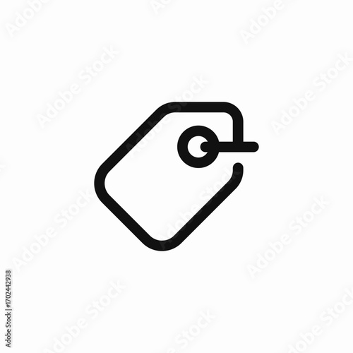 price tag mark icon sign vector
