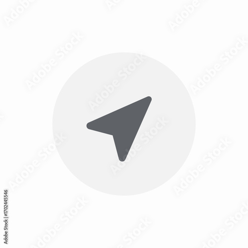 assistant navigation icon sign vector