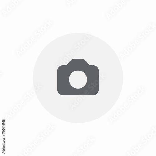 photo camera icon sign vector