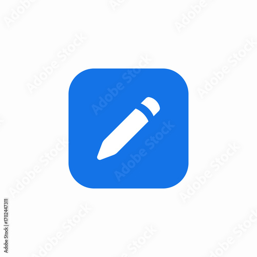 write pen icon sign vector