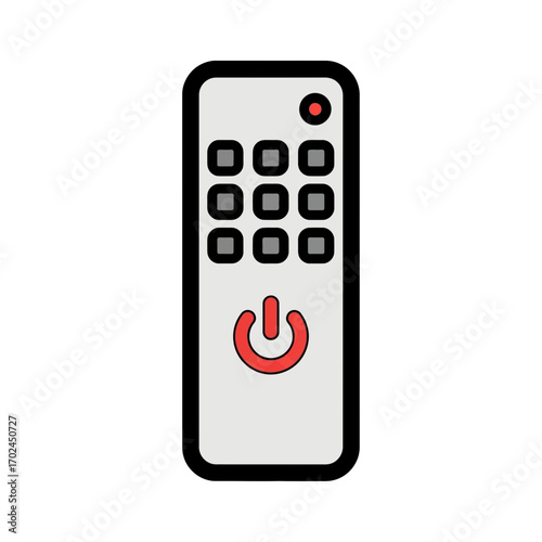 Remote toggles device in electronic equipment setting view
