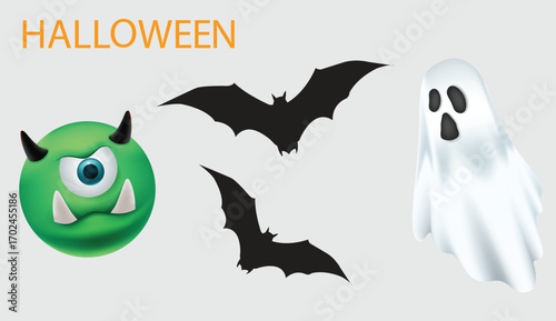 Spooky Night Creatures and Halloween Vibes