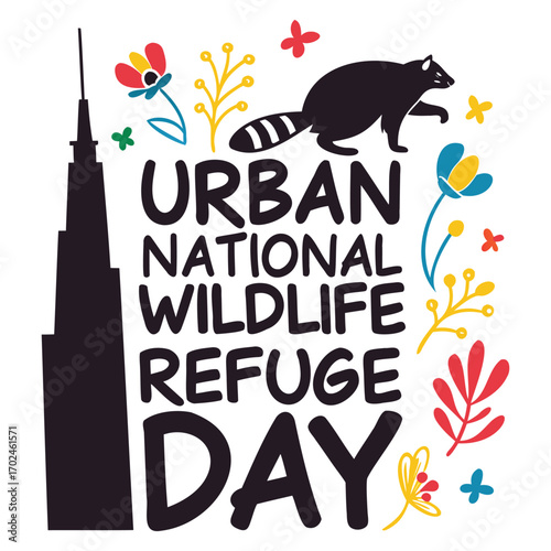 Urban National Wildlife Refuge Day Celebration Poster