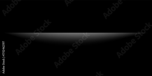 Page dividers with transparent shadows, isolated. Pages separation vector set. Transparent realistic paper shadow effects. Web banner. Element for frame shadow. Vector design for website, text, border