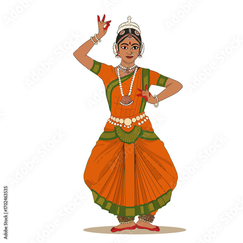 indian classical dancer bharatanatyam performance art