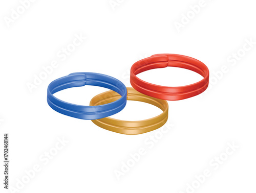 sweat band icon 3d illustration render