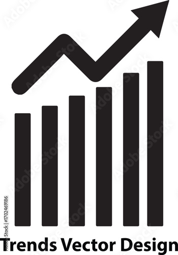 Trends Vector Design chart