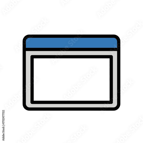 Graphical frame displays content indoors digitally abstractly
