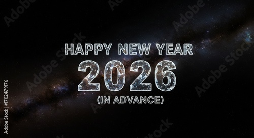 Happy New Year 2026  In Advance
