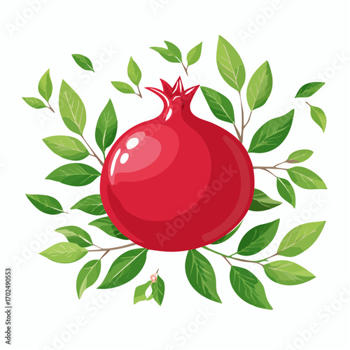 Hintergrund Granatapfel