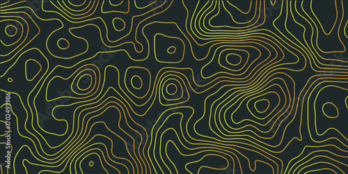 Vintage geometric seamless pattern with swirling lines, a retro vector tile for your fabric or wallpaper design