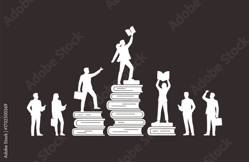 Education, knowledge, success, achievement, books, learning, career growth, leadership, progress, academic excellence, study, business, students, skills, innovation