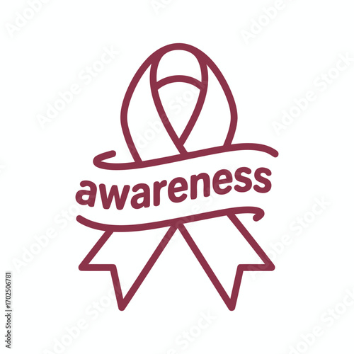 World AIDS Day Awareness Ribbon Vector Design.
