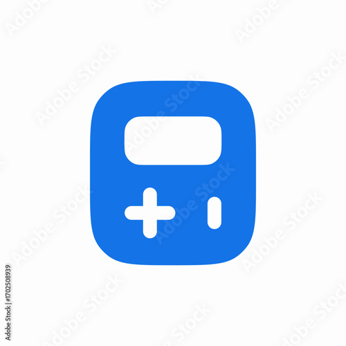 portable gamepad icon sign vector