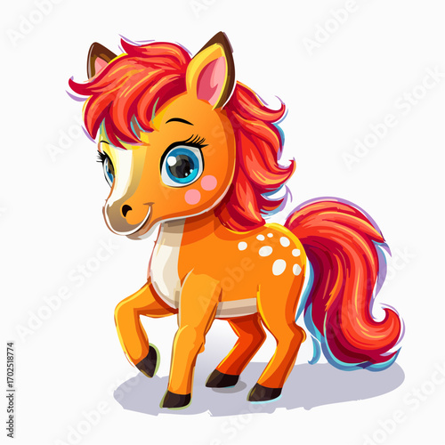 Niedliches Ponybaby