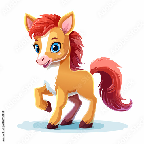Niedliches Ponybaby