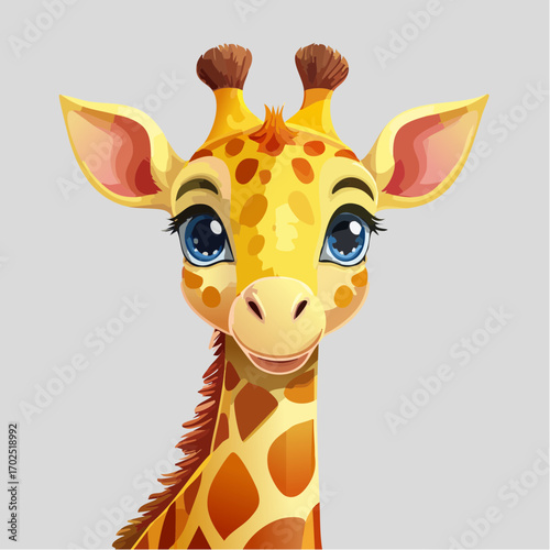 Niedliche Giraffe