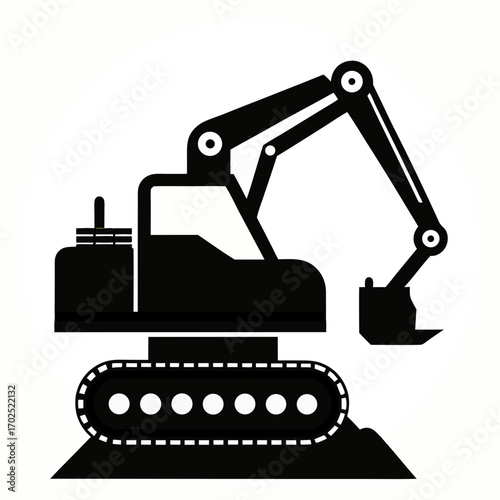 Griffe de charpentier en acier noir et marteau en bois isolés, outils de construction pour travailler sur du métal ou du bois