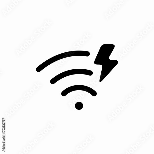 wifi internet booster icon sign vector