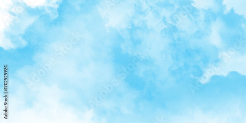 Pastel sky blue paper texture pattern background, light sky blue shades watercolor background, Abstract blue sky water color background Illustration, texture for design breathtaking panorama.