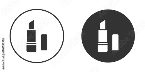 Lip balm icon flat illustrations. vector art.